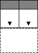 2-Sitzer Zwischenelement