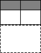 2-Sitzer Zwischenelement