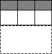 3-Sitzer Zwischenelement