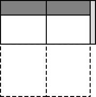 Doppelbett 2x90 rechts
