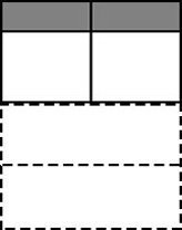 Doppelbett 160 Zwischenelement