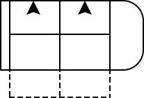 Einzelottomane links