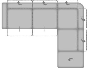 WAS1L 3LKVW WAS1R - 1,5KOGFRKV