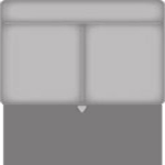 2,5-Sitzer Zwischenelement