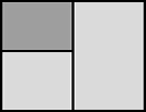 1-Sitzer mit Außenhocker rechts