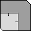 Winkelecke mittel