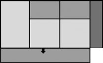 Recamiere freistehend rechts