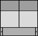 2-Sitzer Zwischenelement