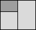 1-Sitzer mit Außenhocker rechts