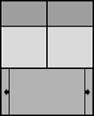 2,5-Sitzer Zwischenelement