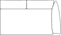 Modul 2-sitzig rechts