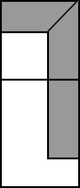 Eckelement mit 1-Sitzer und Abschlussteil rechts