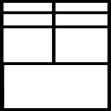 3-Sitzer Zwischenelement Doppelliege