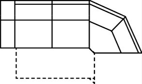 3-Sitzer links + Ecke