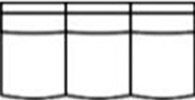 3-Sitzer XL Micro Zwischenelement