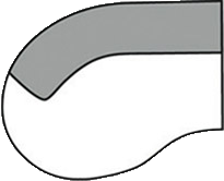 Abschlussteil rund groß links