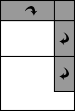 Eckelement + 1-Sitzer mit Abschlussteil groß rechts