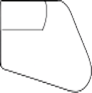 Ottomane hexagon rechts