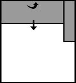 Longchair mega large rechts