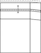 Longchair extra extra large rechts