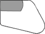Ottomane hexagon rechts