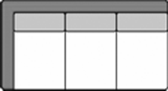 Sofa 3-sitzig links