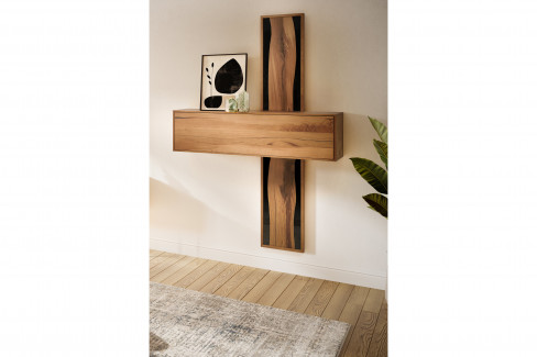 Arco-living von Schösswender - Sideboard SAR 02L Kupfereiche bronze geölt