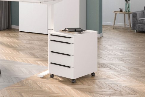 GW-Mailand von Germania - Büromöbel-Ensemble in Graphit