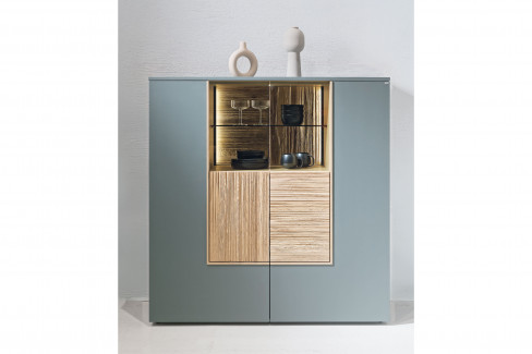 V/lacera living von Voglauer - Stuhl 74 kiesel