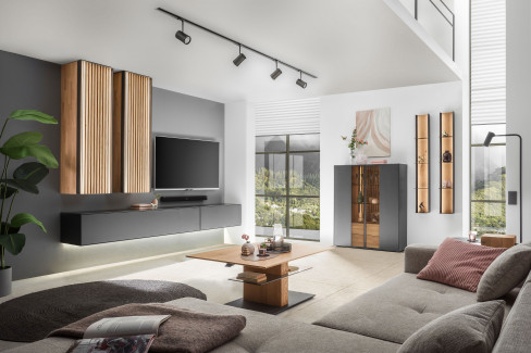 Selino von Hartmann - Esstisch mit Lamellen-Design