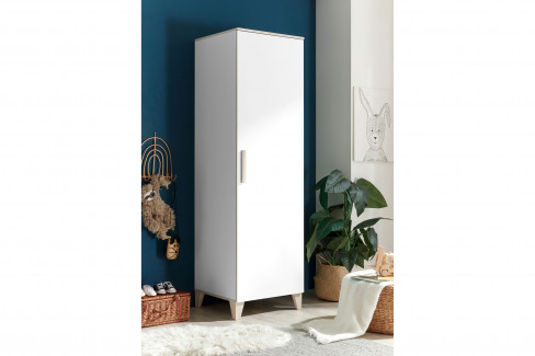 Prizzi von POL Power - Kleiderschrank schmal 1-türig pastellgrün - Aurum