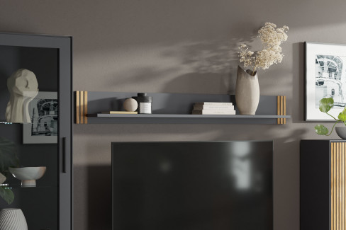 Stella-living von Elfo Möbel - Wohnwand Eiche