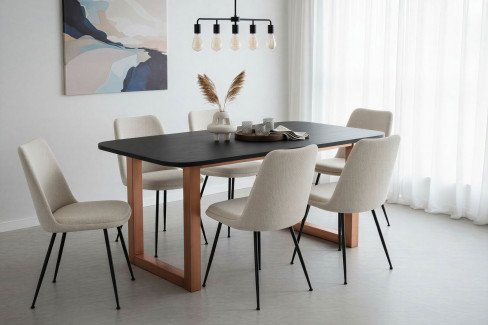 Black Smooth von SIT Möbel - Sideboard in Schwarz