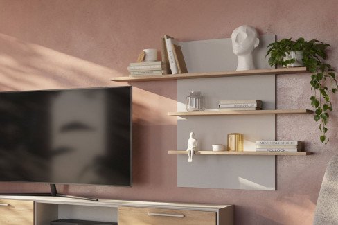 Kai von Elfo Möbel - Lowboard 5806 Eiche bianco