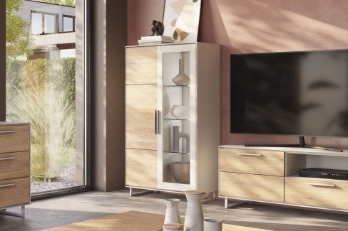 Kai von Elfo Möbel - Lowboard 5806 Eiche bianco