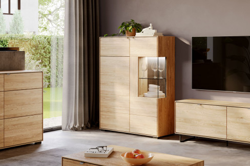 Rosa von Elfo Möbel - Couchtisch 3706 Eiche