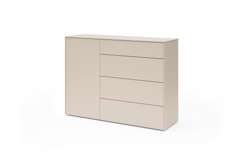 Riverside von set one by Musterring - Sideboard KO-04-82 vulkanschwarz matt