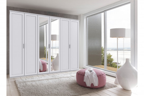 Nadja von Wimex - Schlafzimmer-Set 3-teilig in Weiß