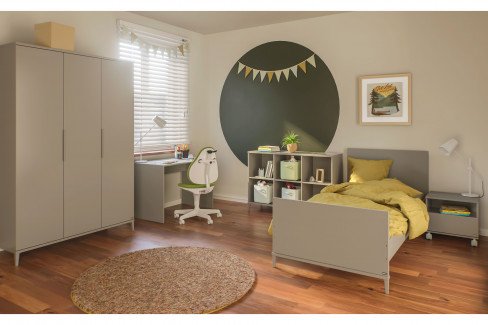 Brother Stu von YUNY by Paidi - L-Wandregal taupe ca. 95 cm breit