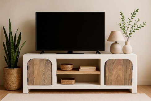 Holvik von SIT Möbel - Sideboard in Kalkputz