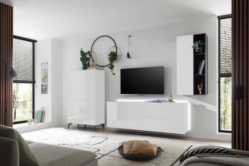 Colors von Mäusbacher - Couchtisch in Vulkanschwarz