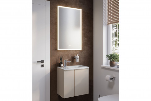 For Guests von puris - Gästebad Eiche hell