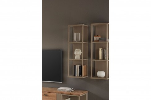 Grado-living von IDEAL Möbel - Sideboard in Eiche Artisan und Basalt