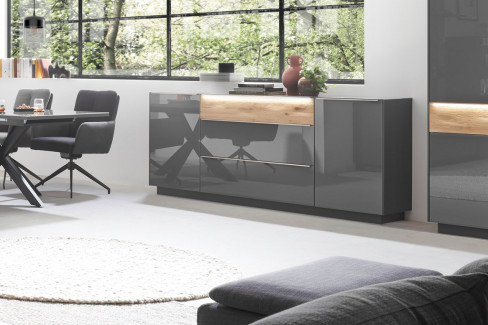 Nova von Mäusbacher - Sideboard SB-23 Glas kaschmir