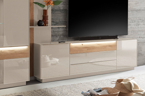 Nova von Mäusbacher - Sideboard SB-23 Glas kaschmir