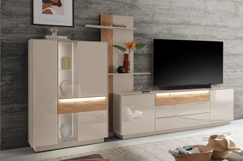 Nova von Mäusbacher - Sideboard SB-23 Glas kaschmir