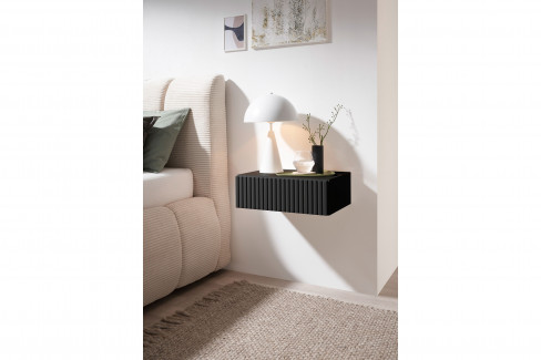 Taboni von POL Power - Hänge-Nachttisch mit 1 Schublade Artisan Eiche