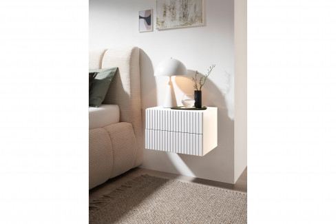 Taboni von POL Power - Hänge-Nachttisch mit 1 Schublade Artisan Eiche