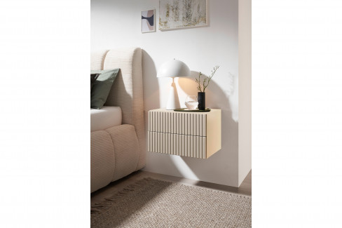 Taboni von POL Power - Hänge-Nachttisch mit 1 Schublade Artisan Eiche