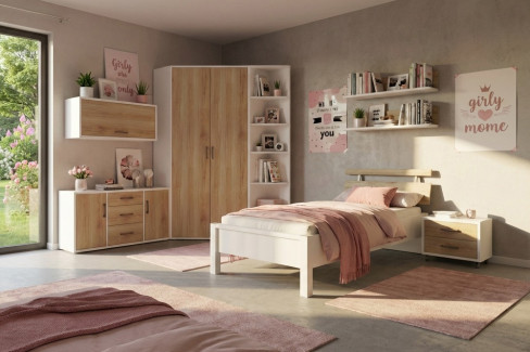 Achat von Priess - Jugendzimmer Sonoma-Eiche lichtweiß